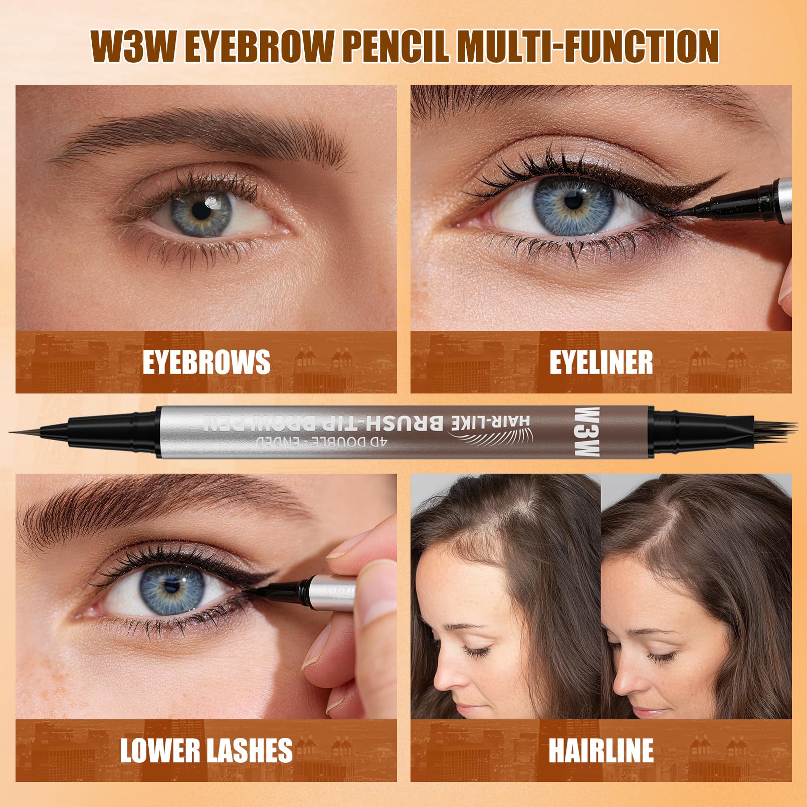 W3W pen on a bathroom vanity showing everyday use and styling benefit