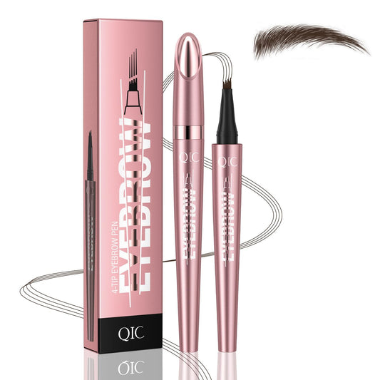 W3W eyebrow pen front view showing brown shade and slim design for precise application