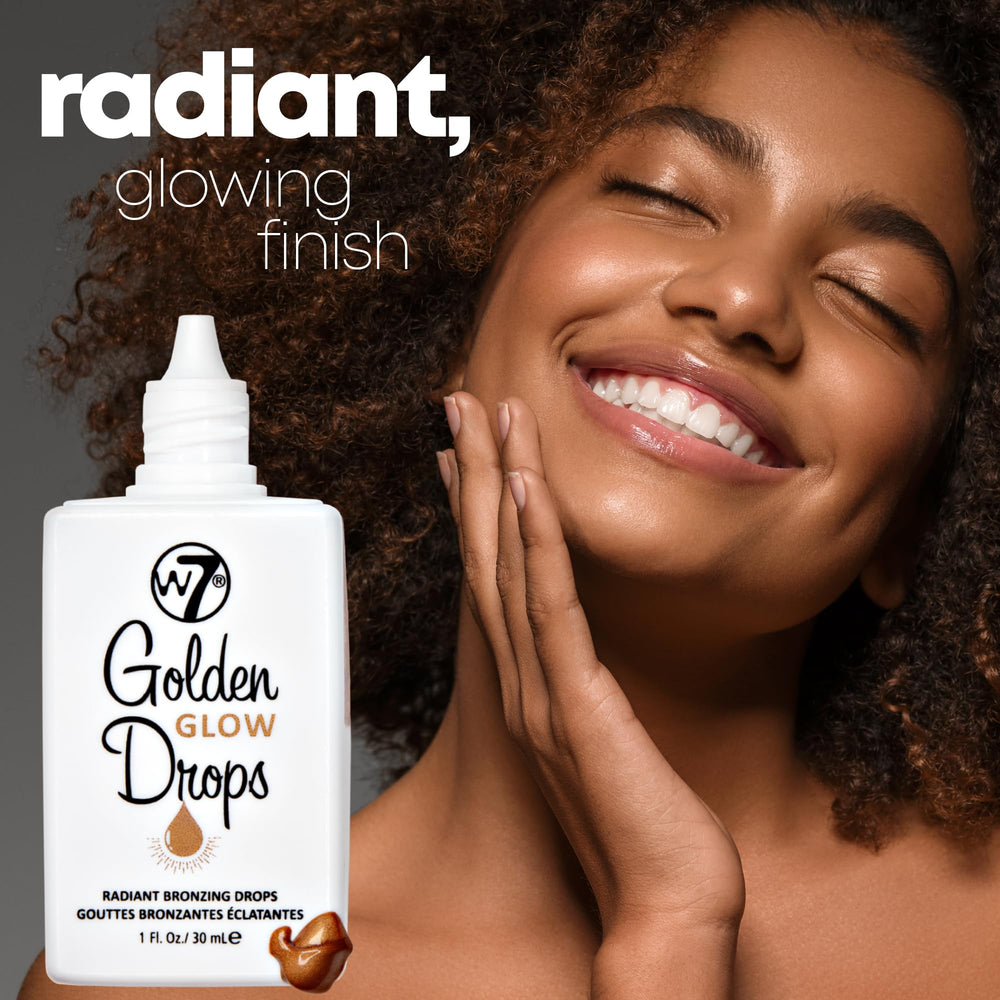 W7 brush blending on cheek for seamless sun-kissed finish