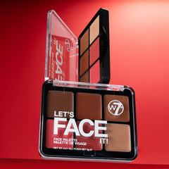 W7 palette in hand to show size and portability for on-the-go use