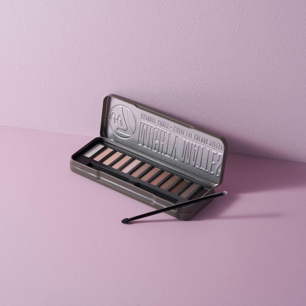 W7 It's Really Mascara brush applying lashes for visible volume and separation benefit