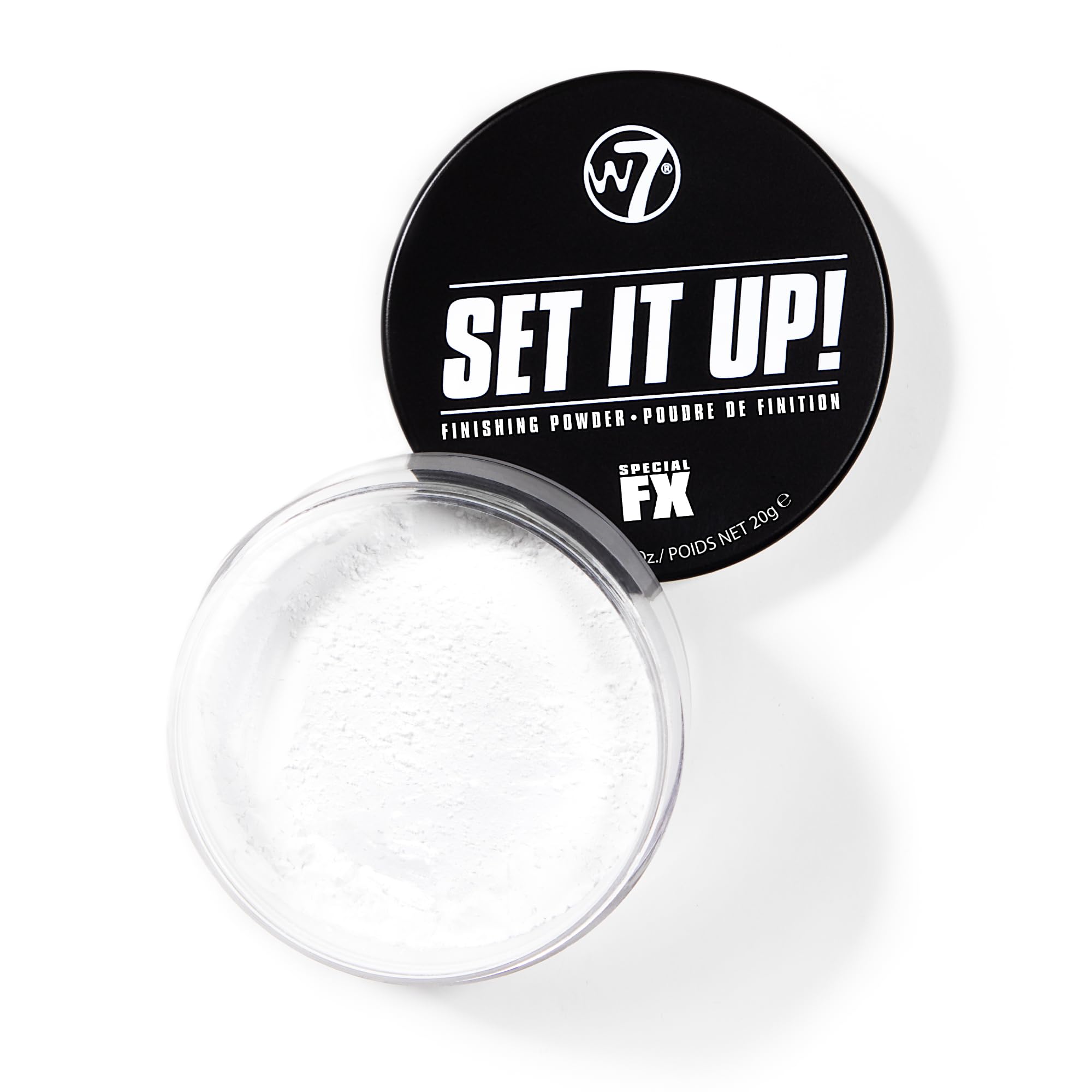 W7 precision puff detail showing soft edges and shape for controlled, mess-free application