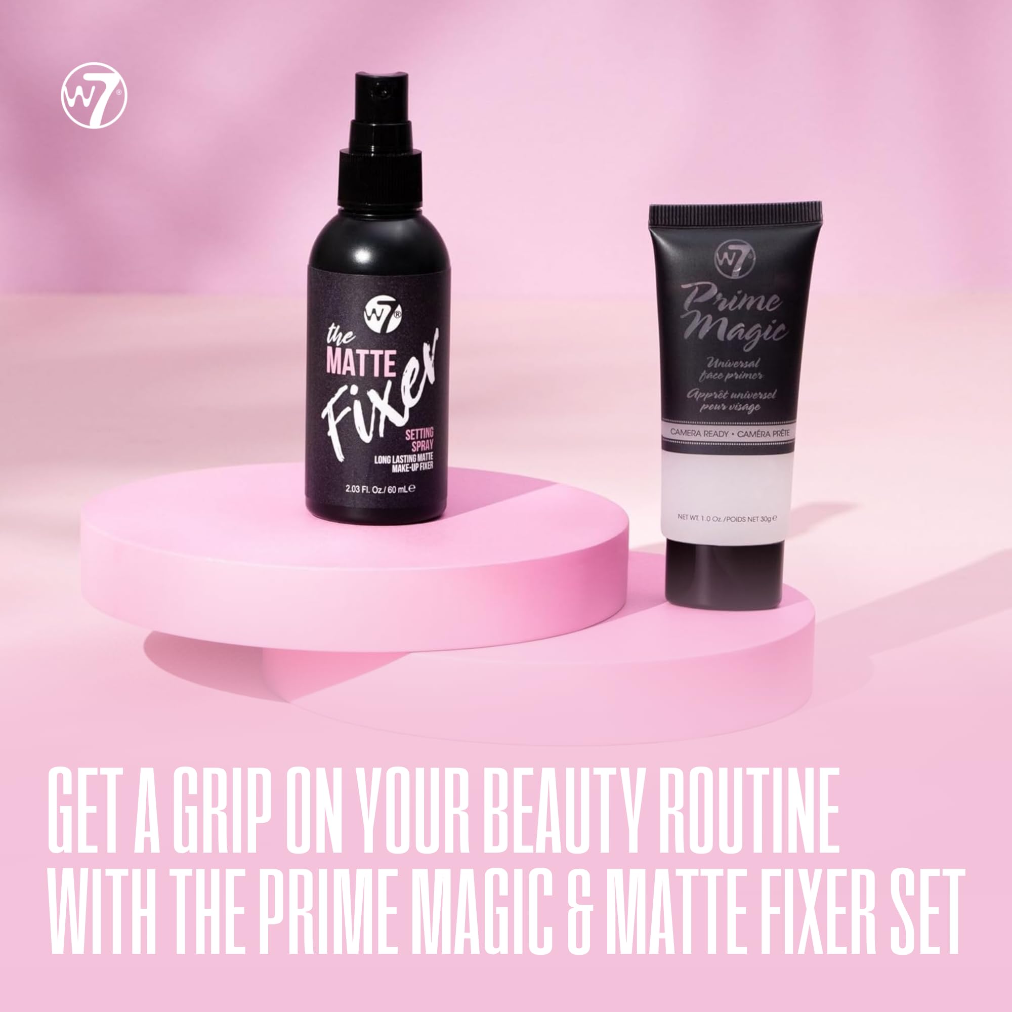 W7 Prime Magic texture close-up demonstrating smooth finish