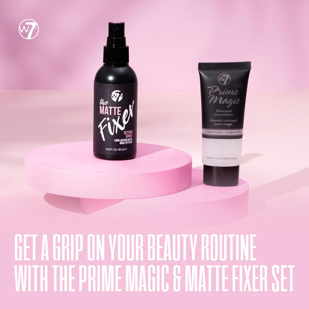 W7 Prime Magic texture close-up demonstrating smooth finish