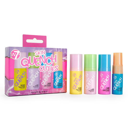 W7 product front packaging showing travel-friendly minis and brand appeal