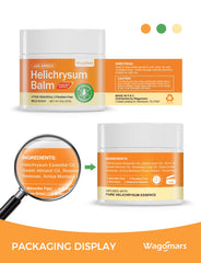Wagomars balm in outdoor scene used as after-sun soothing treatment