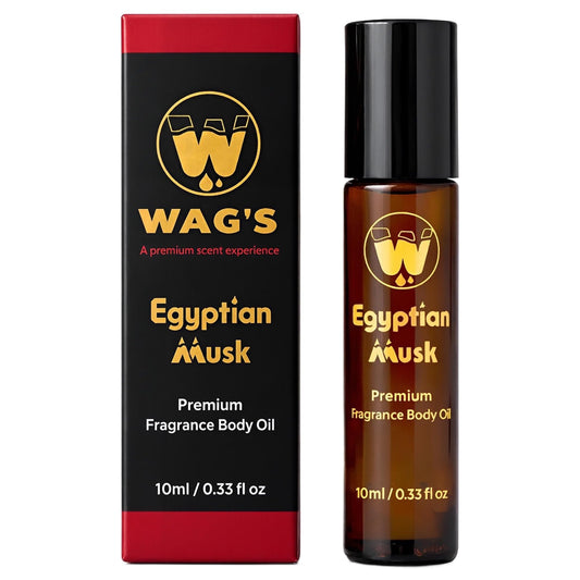 WagsMarket roll-on bottle front view showing compact travel-friendly design and ease