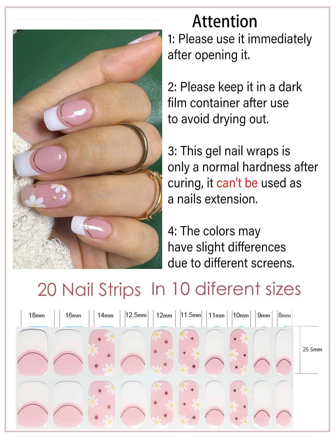 Wahrshei kit contents with file stick and sealing strip for easy application