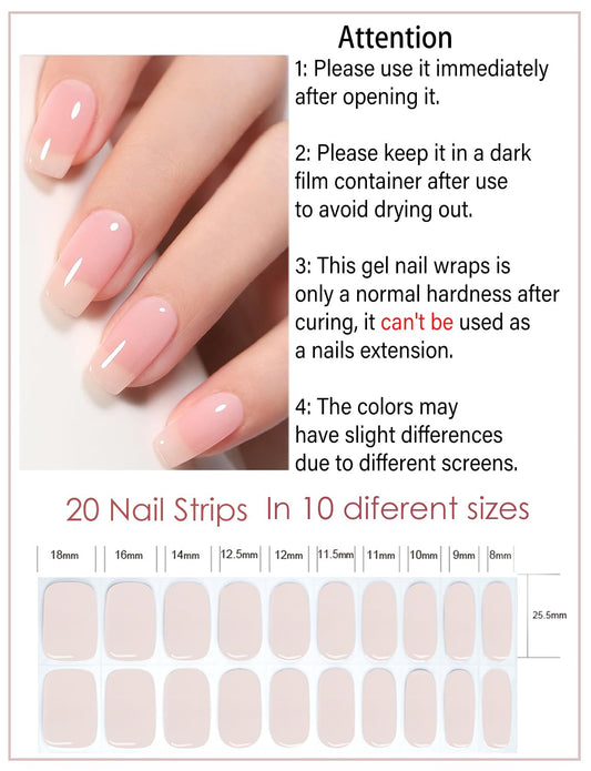 Wahrshei close-up of semi cured gel texture displaying smooth, glossy finish benefit
