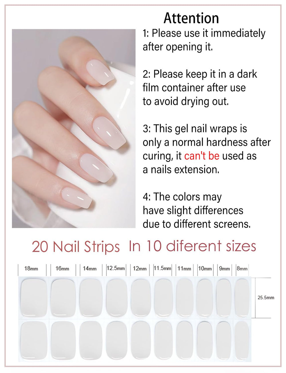 Wahrshei close-up cured surface highlighting high gloss finish and salon shine