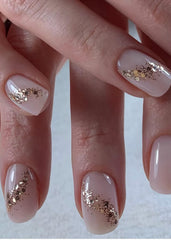 Wahrshei front packaging showing 20 gel nail stickers and included tools for easy application