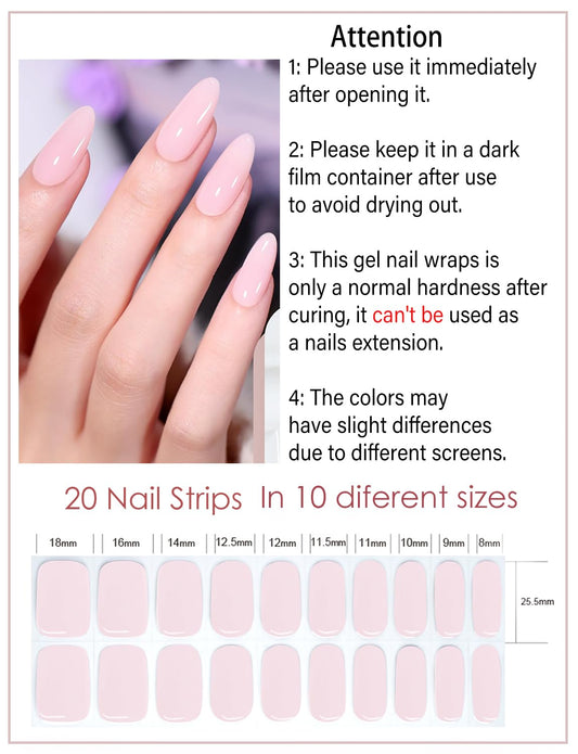Wahrshei close-up of semi cured gel texture highlighting smooth finish benefit