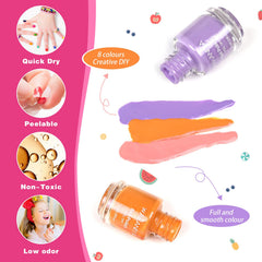 wakaniya brush and nail pen detail for precise child-friendly application