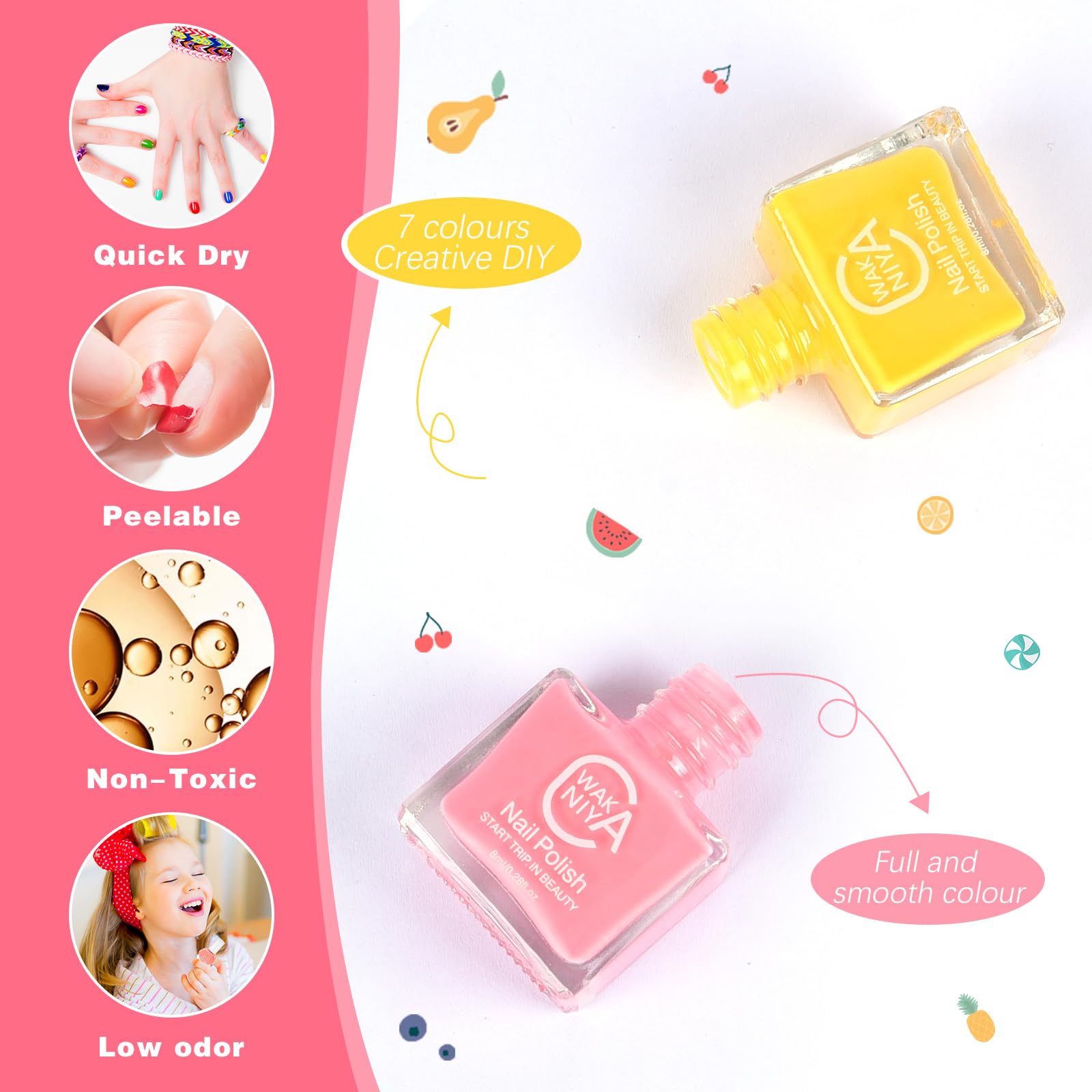 wakaniya gem stickers sheet displayed adding sparkle and simple decoration