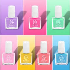 wakaniya seven color bottles lined up showing vibrant shades for creative play
