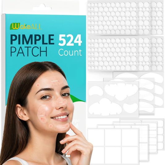 WakeALL front packaging showing bulk 524-patch value and benefits