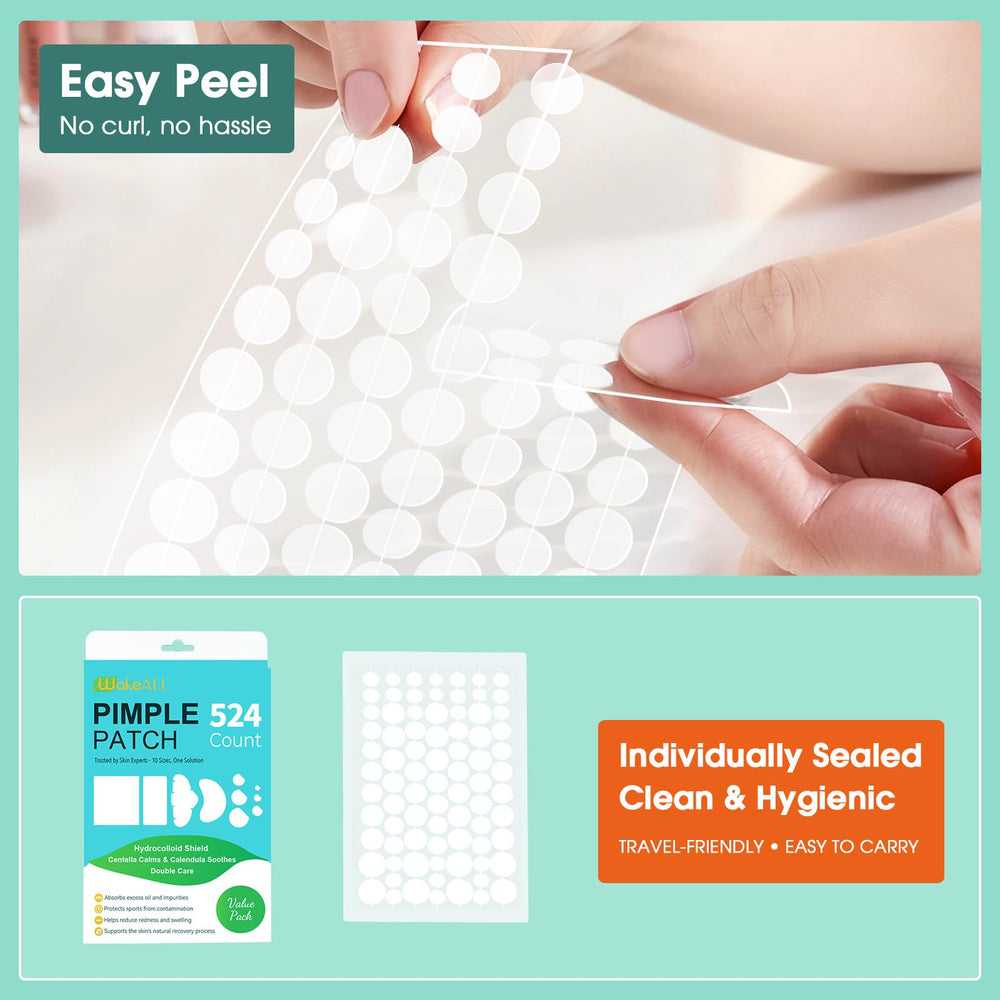 WakeALL individually sealed pouch for hygienic on-the-go use