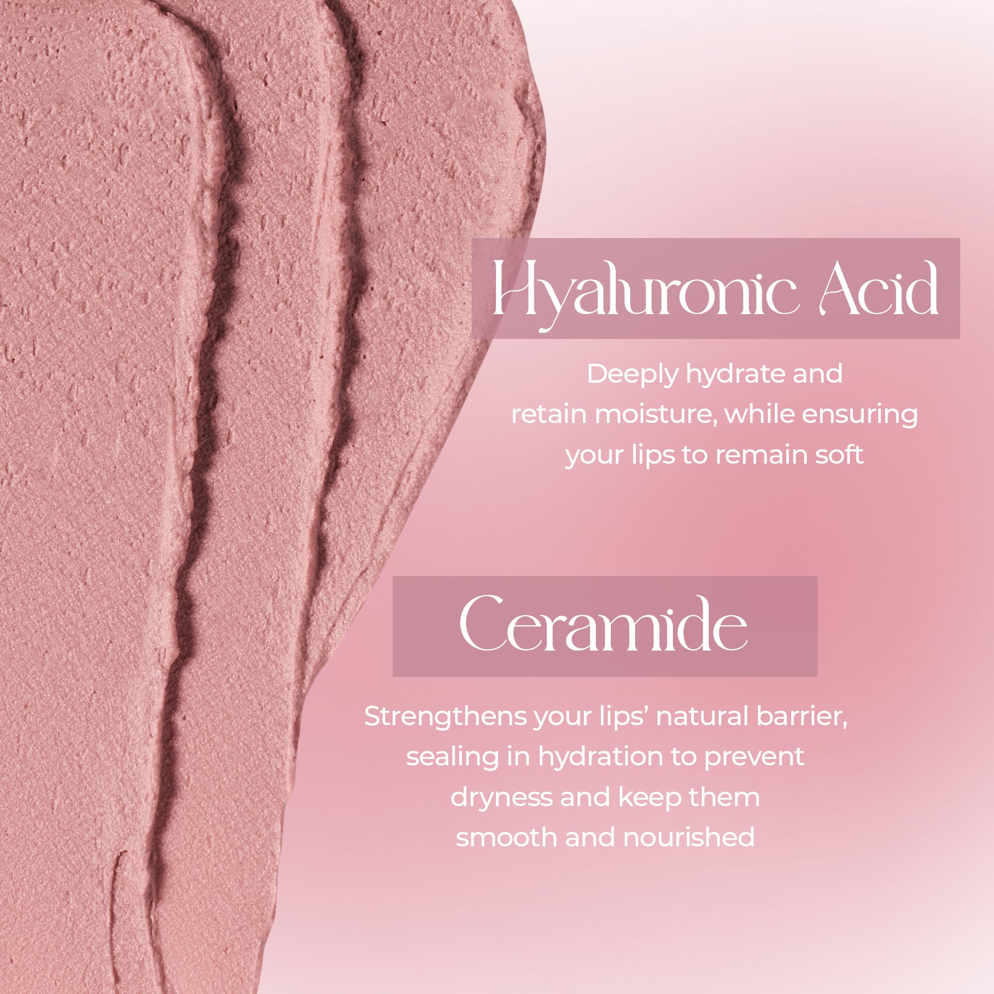 WAKEMAKE close-up of Younghee Pink pigment benefit: true-to-shade payoff