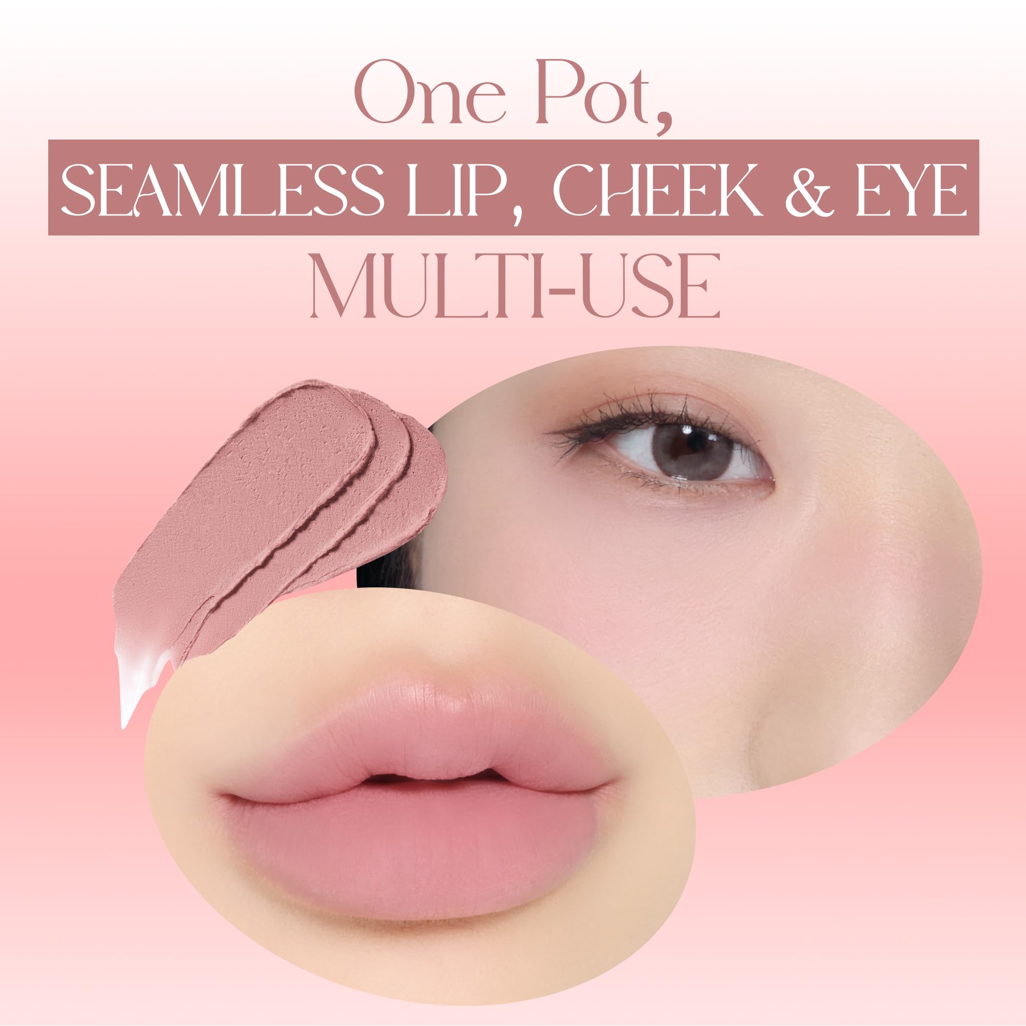 WAKEMAKE swatch on hand demonstrating blendable formula benefit: buildable coverage