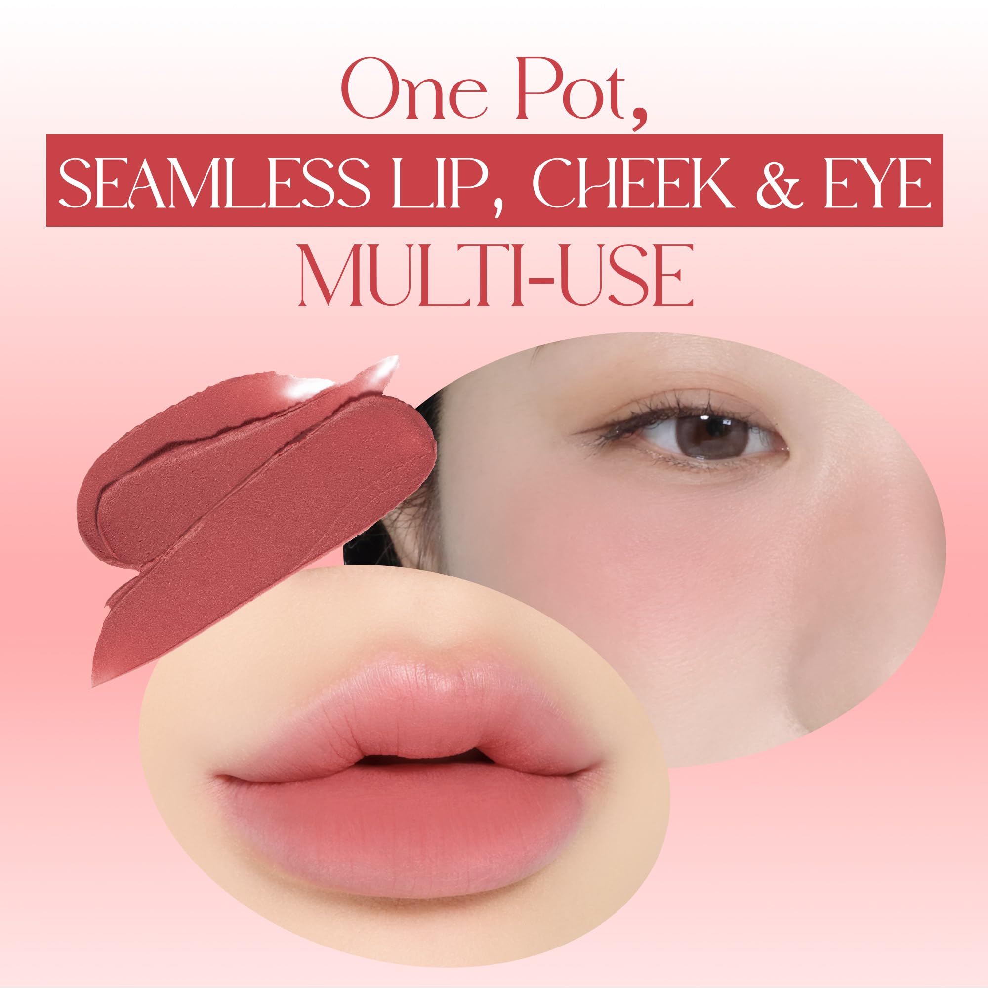 WAKEMAKE blurred lip application delivering soft, fuller-looking lips