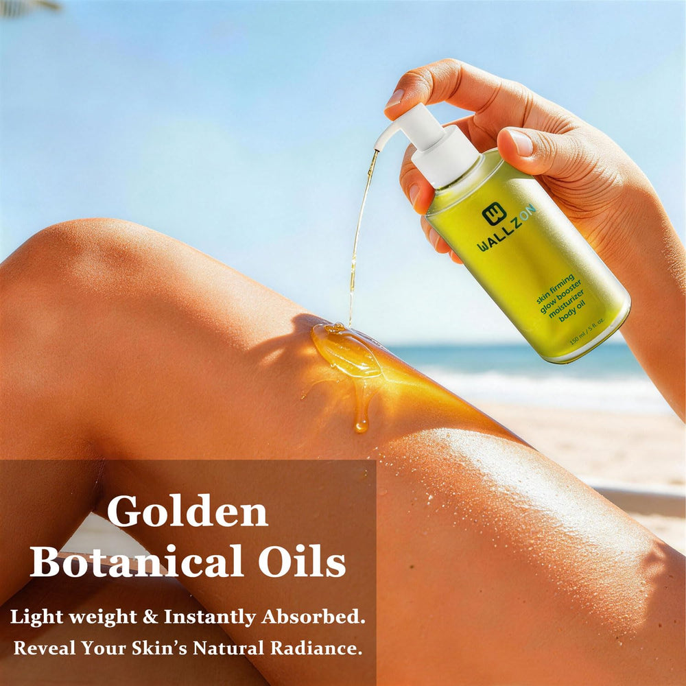 WALLZON oil in hand showing size and ease of use for everyday routines