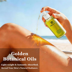 WALLZON oil in hand showing size and ease of use for everyday routines