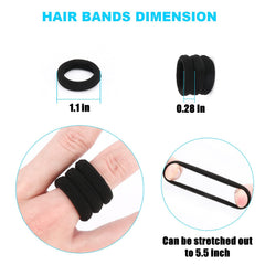 WANBY used in ponytail demonstrating secure hold without snags