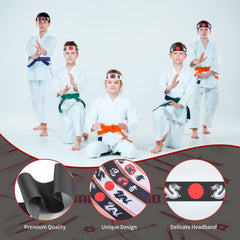 WANGDEFA white bandana detail with stitching for long-lasting wear