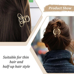Wanmu clips on hair half-up style showing discreet hold and style benefit