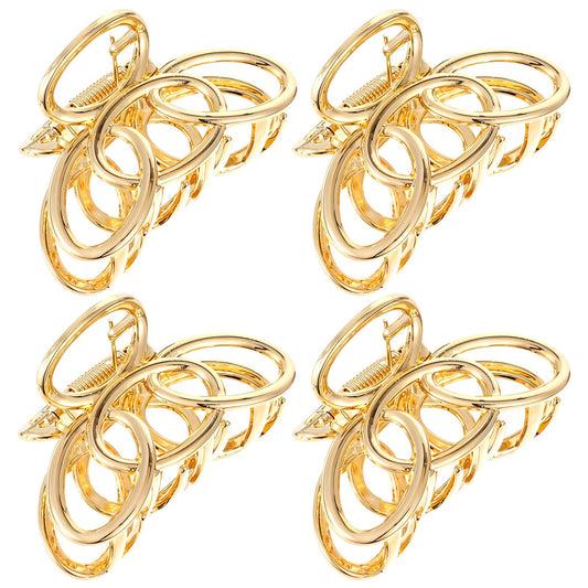 Wanmu gold claw front view showing polished finish and elegant design benefit