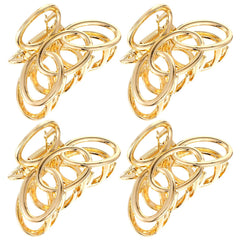 Wanmu gold claw front view showing polished finish and elegant design benefit