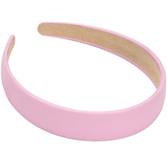 WantGor pink headband front view showcasing sleek design and style benefit