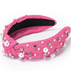 WantGor close-up of pearls and rhinestones, highlighting craftsmanship for elegant finish