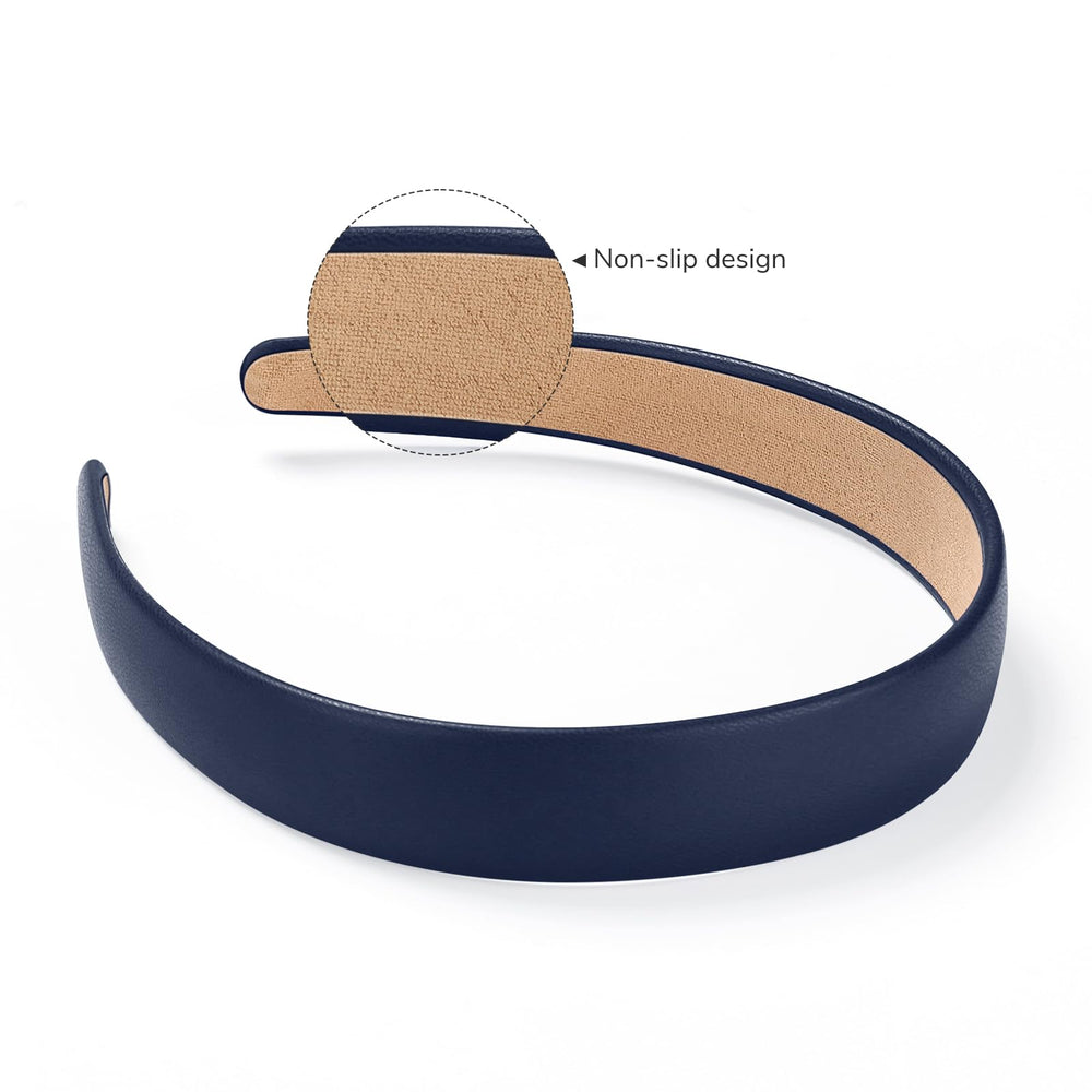 WantGor headband worn by model demonstrating flattering fit and style