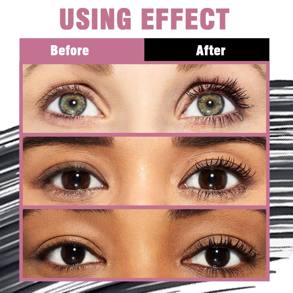 WanTuoluo application in hand illustrating easy use and quick lash transformation