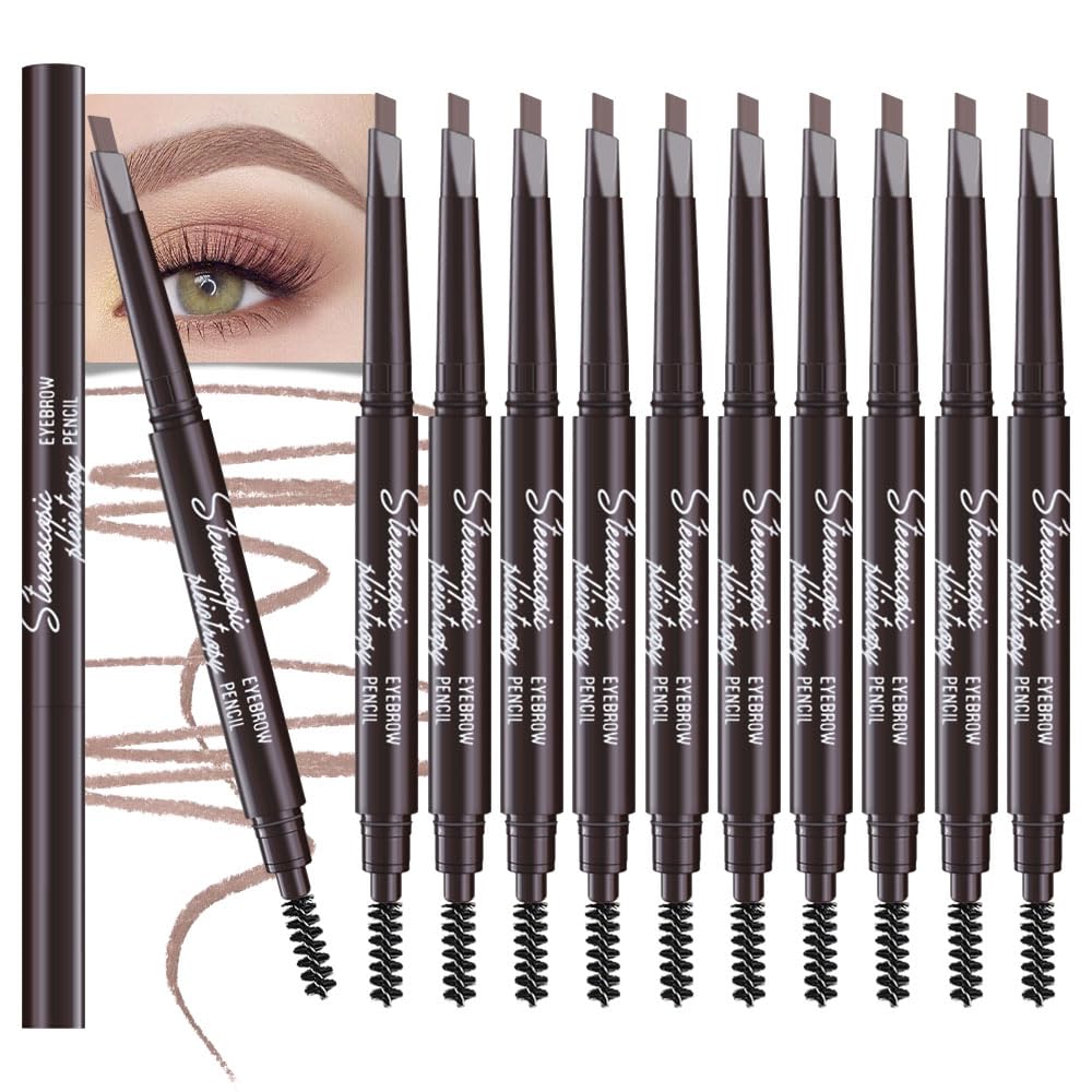 WanTuoluo front packaging showing 12 light brown retractable pencils and value