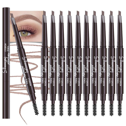 WanTuoluo front packaging showing 12 light brown retractable pencils and value