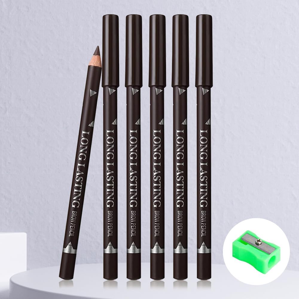 WanTuoluo pencils in a makeup bag illustrating on-the-go waterproof brow definition