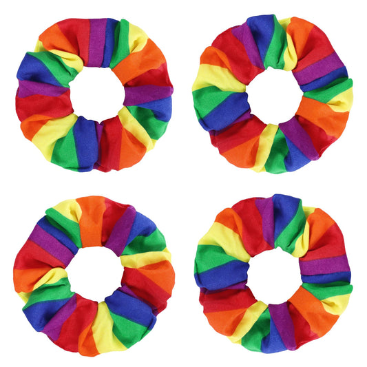 Watayo front packaging showing four rainbow scrunchies and clear benefits