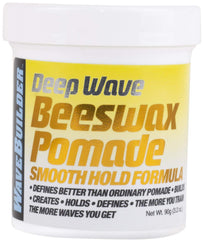 WAVEBUILDER front label jar showing product name and beeswax hold benefit