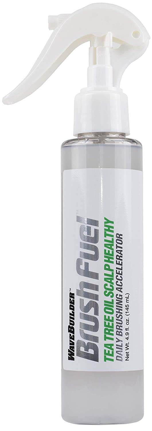 WAVEBUILDER Brush Fuel front bottle view showing label and size, promotes easy wave training