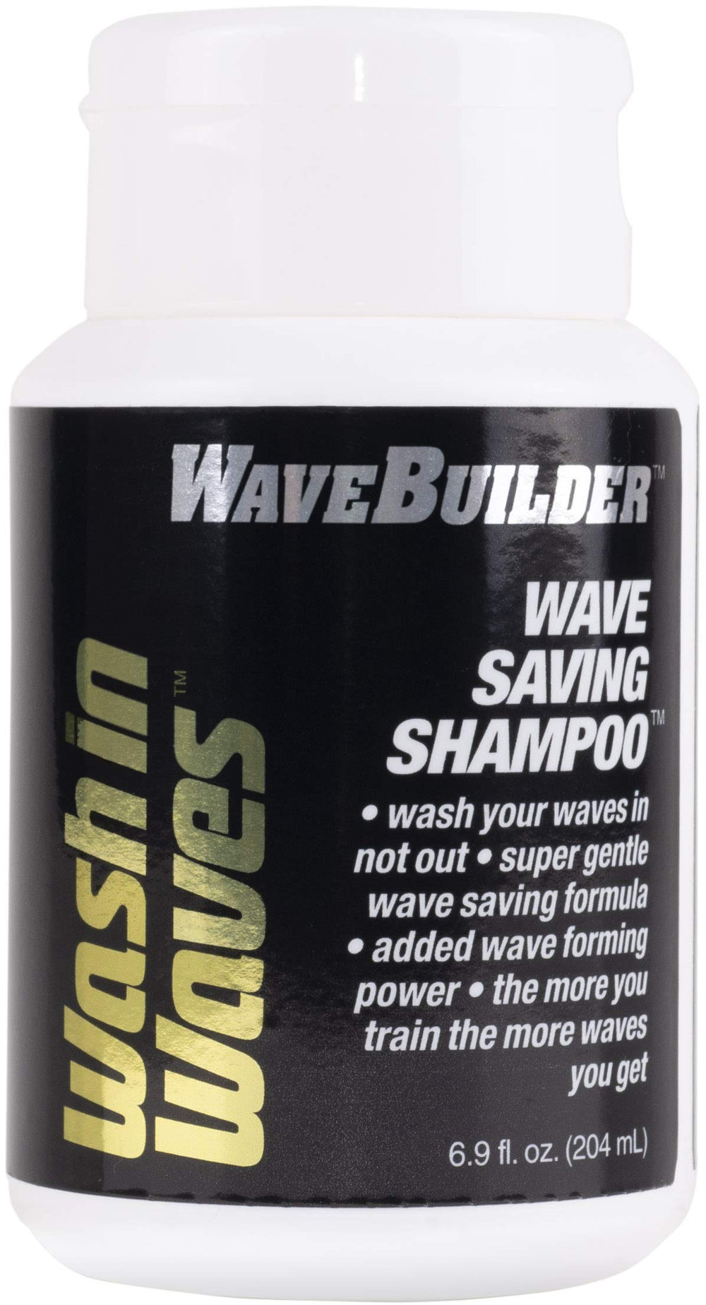 WAVEBUILDER front bottle of Wash in Waves showing clean packaging and wave-safe benefits