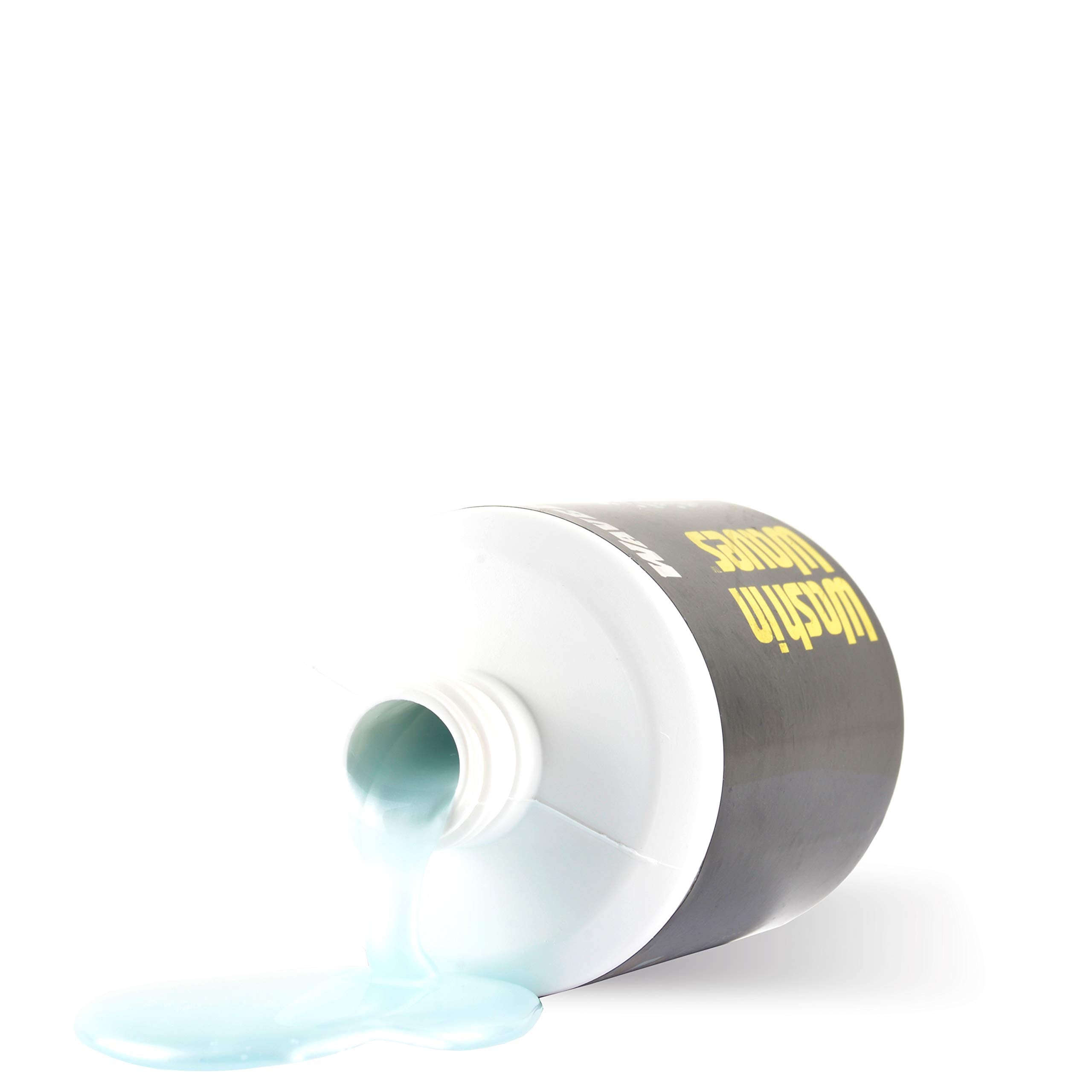 WAVEBUILDER shampoo lather closeup demonstrating gentle foam and softening effect