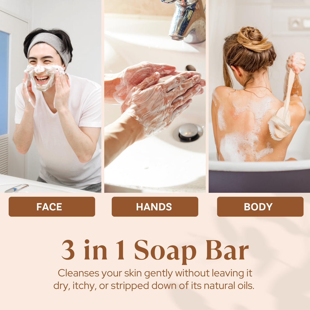 Wavertree & London rich lather in hand demonstrating moisturizing foam