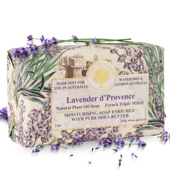 Wavertree & London front packaging showing lavender scent and benefits