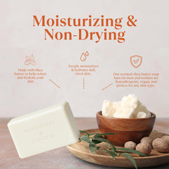 Wavertree & London rich creamy lather demonstrating moisturizing foam benefit
