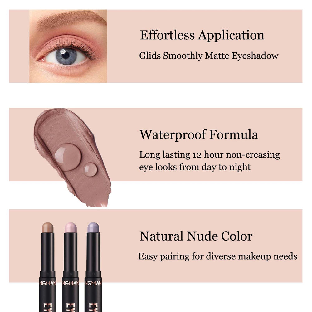 Wavuketu stick applied to eyelid demonstrating quick, even coverage