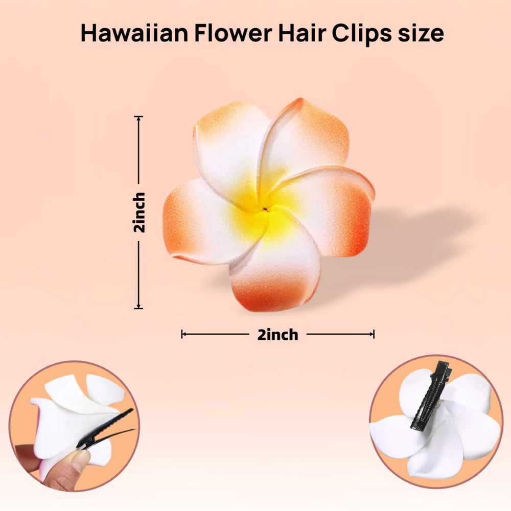 wawou frangipani attached to headband for versatile accessory options