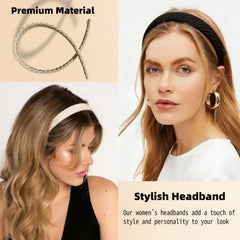 wawou on model outdoor wearing headband showing secure fit and everyday style benefit