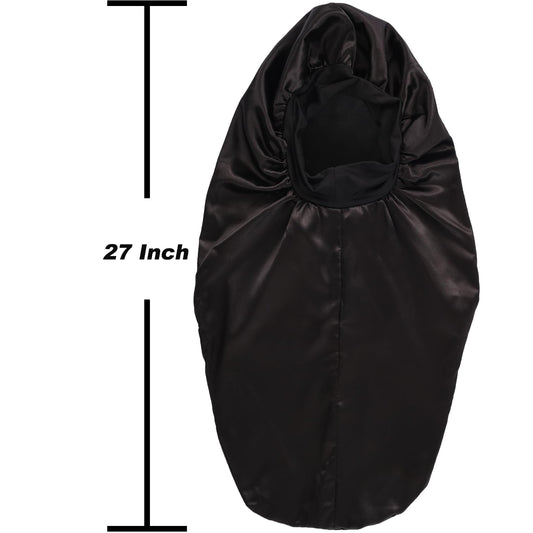 Wbfwbb close-up of silky satin texture highlighting smooth surface that reduces friction